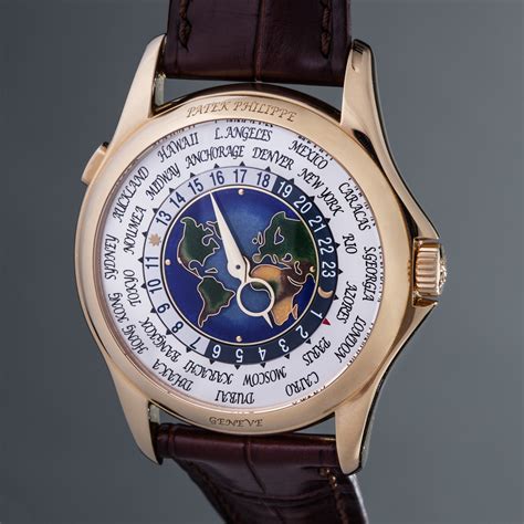 patek philippe world time with date|Patek Philippe world time price.